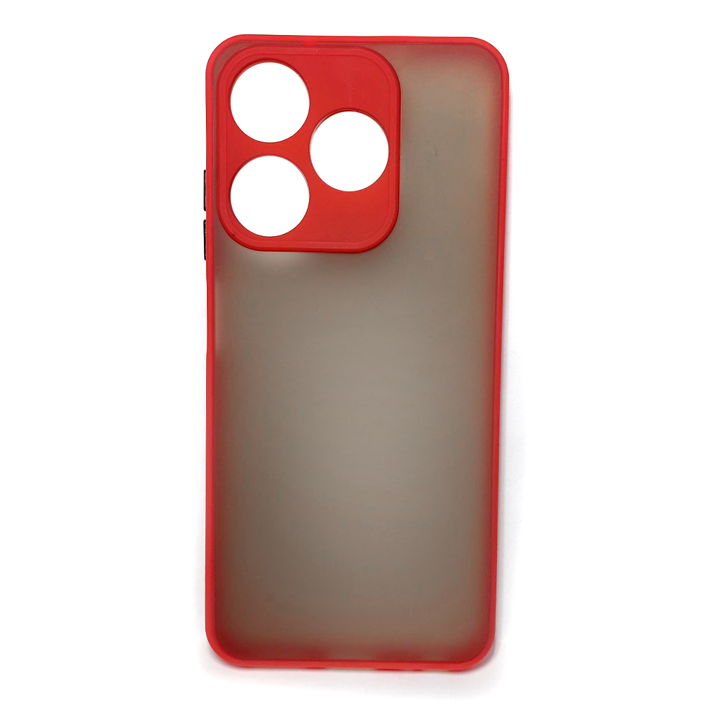 Накладка Totu Gingle Camera для Tecno Spark 10C/Spark 10 Red-0